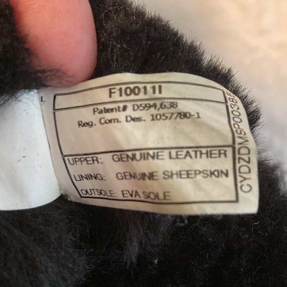 UGG Leather Black Boots - Picture 7 of 11